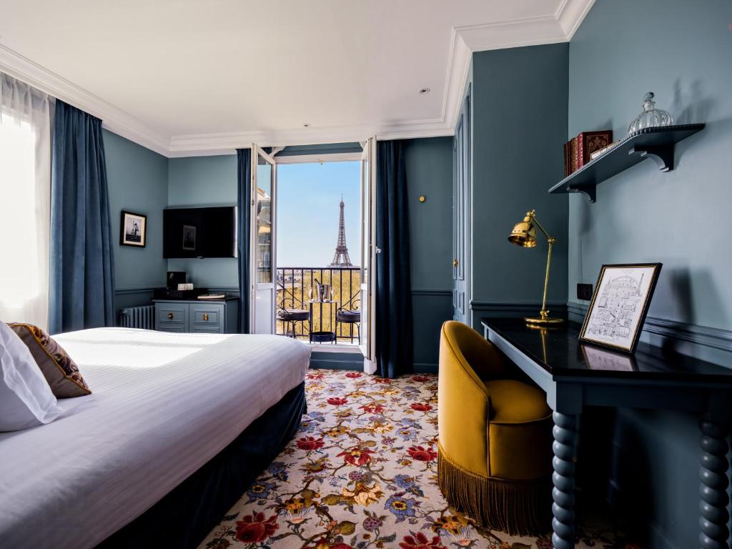 Hotel-Duquesne-Eiffel Hotéis com Vista para a Torre Eiffel: Onde o Romance Encontra Paris