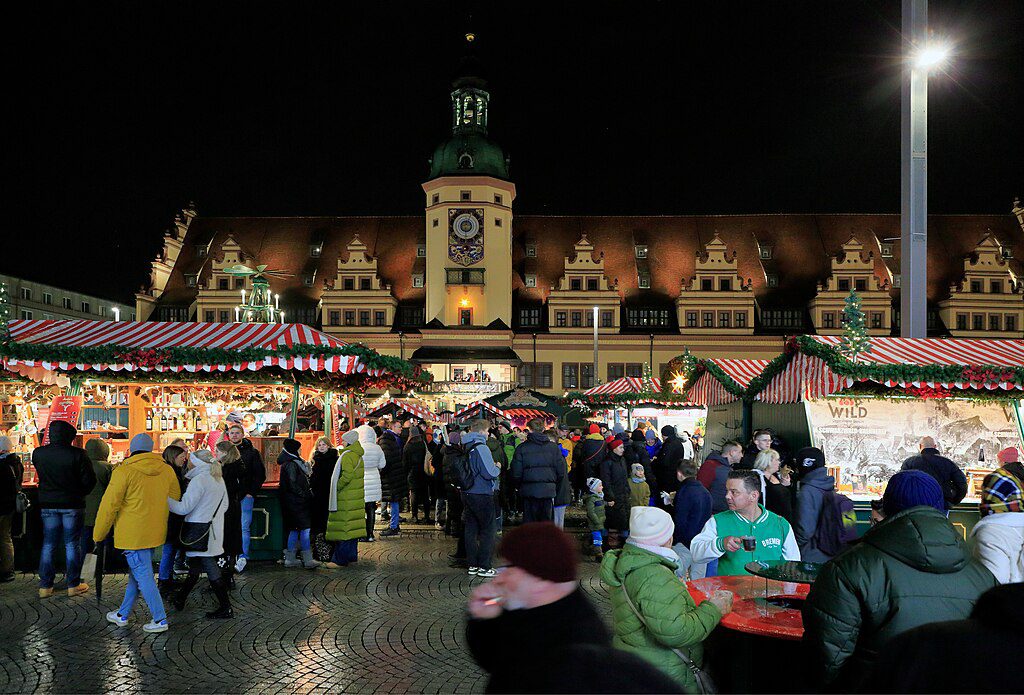 Leipzig-Weihnachtsmarkt 🎄 Mercados de Natal na Alemanha – Os 12 Mais Incríveis para Visitar em 2025 🎅