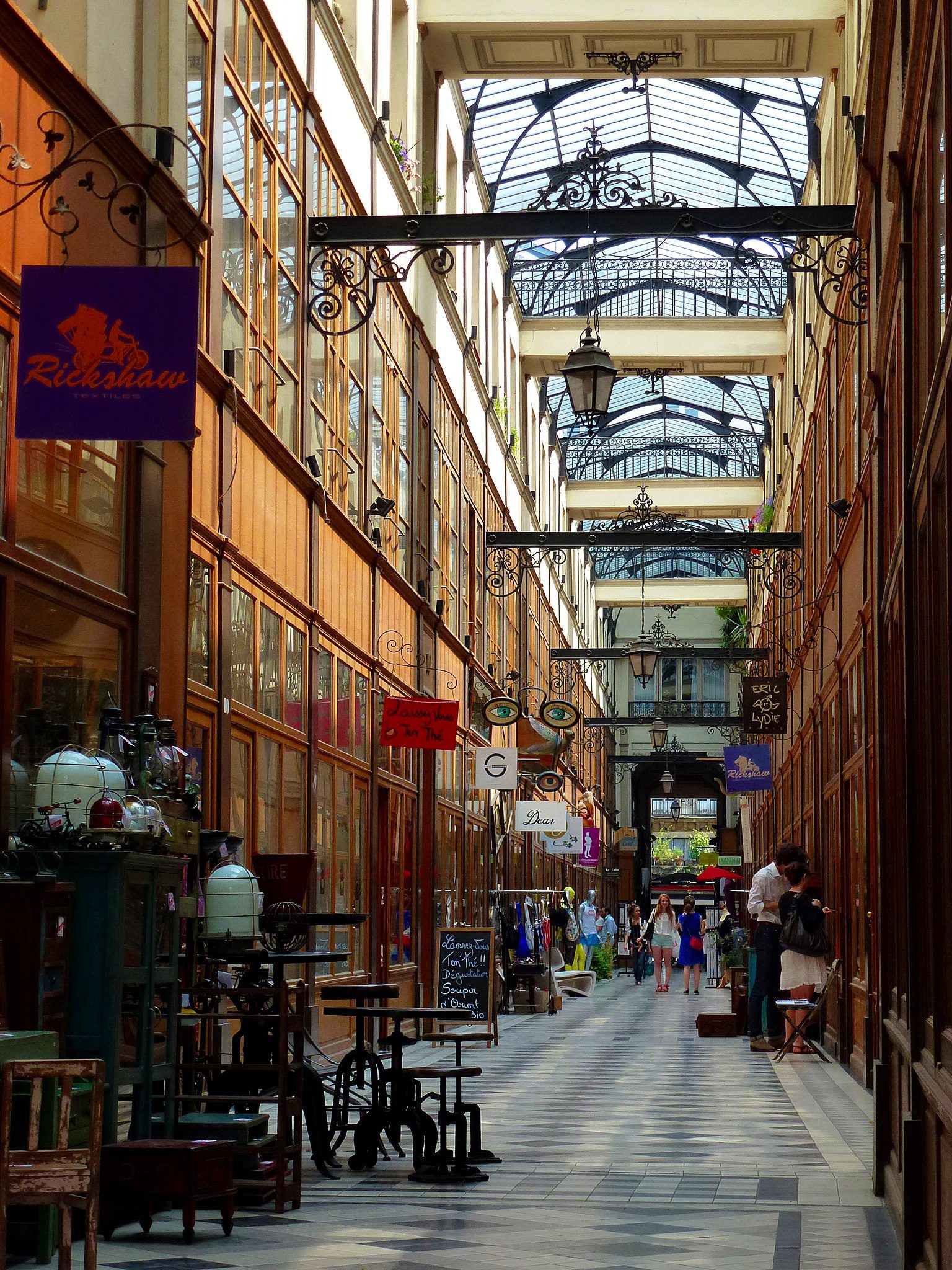 Passage_du_Grand_Cerf 🌧️ Paris com Chuva – 20 lugares para visitar